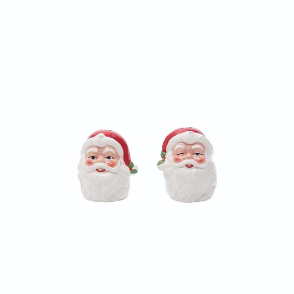 Vintage Santa S & P Set