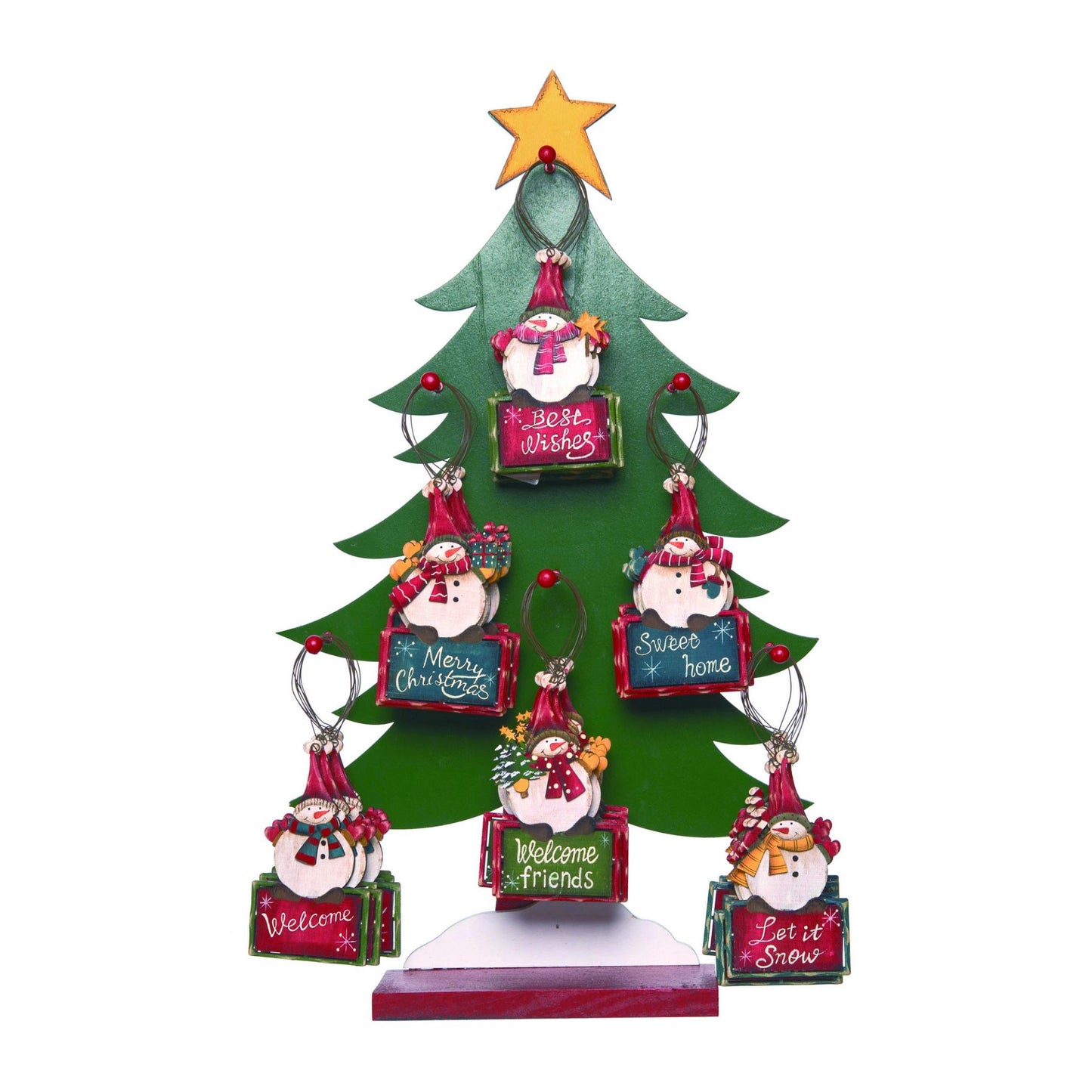 Snowman Sentiment Ornament