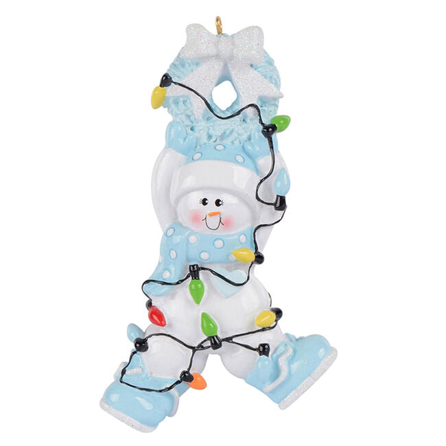Wrapped up Baby Blue