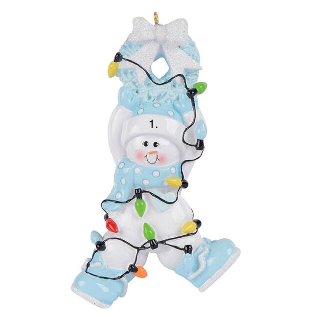 Wrapped up Baby Blue