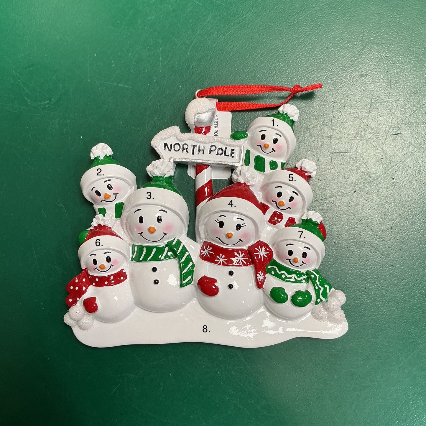 North Pole Family of 7