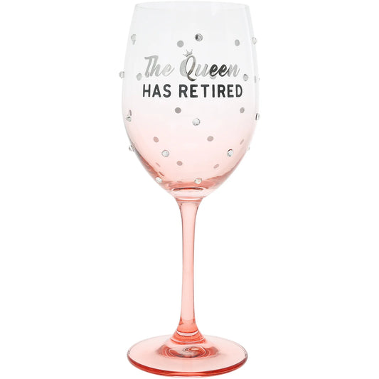 The Queen Boxed Wine Glass