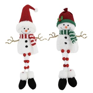 Snowman Dangle Leg Sitter
