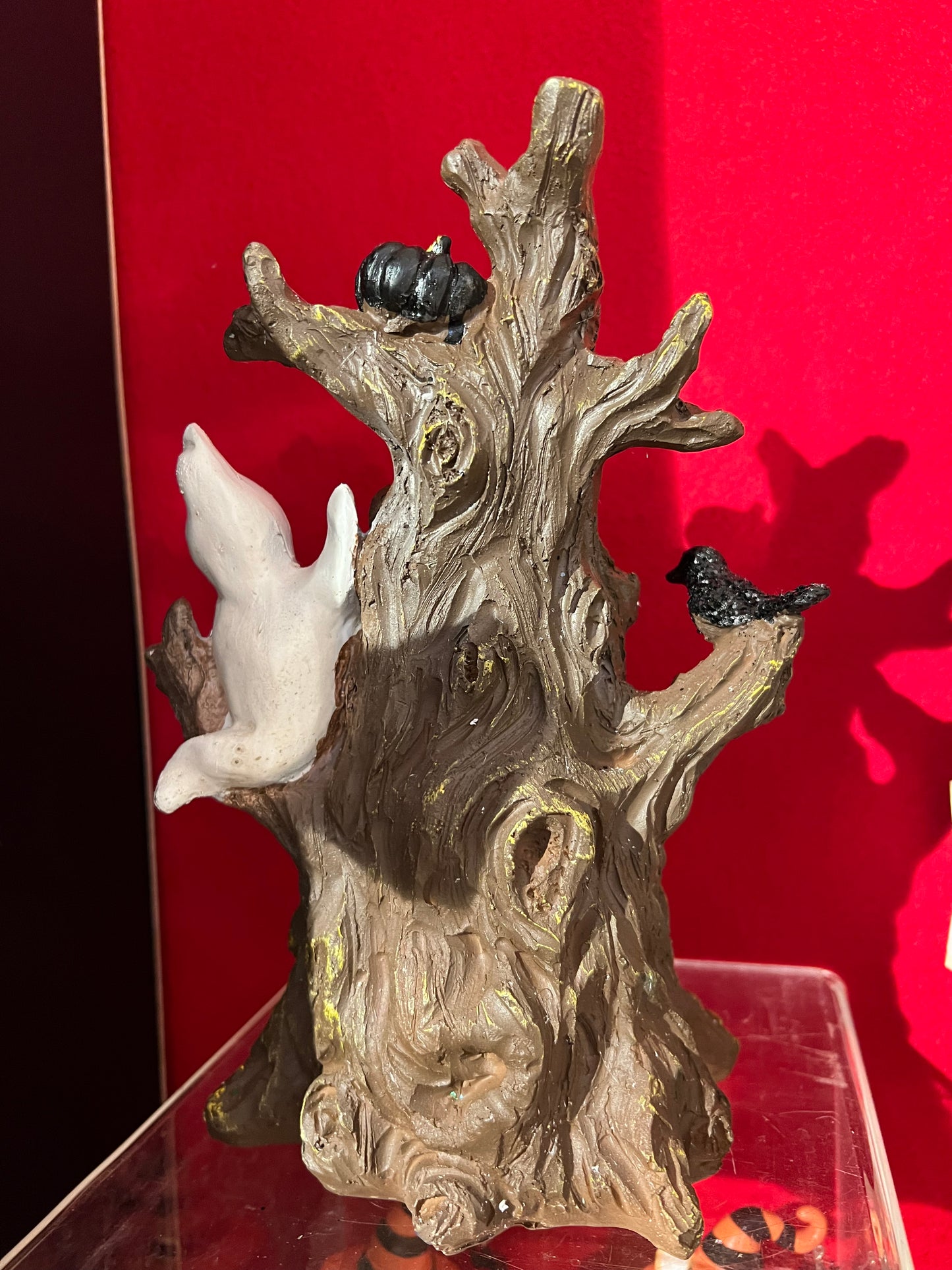 Lit Ghost Tree