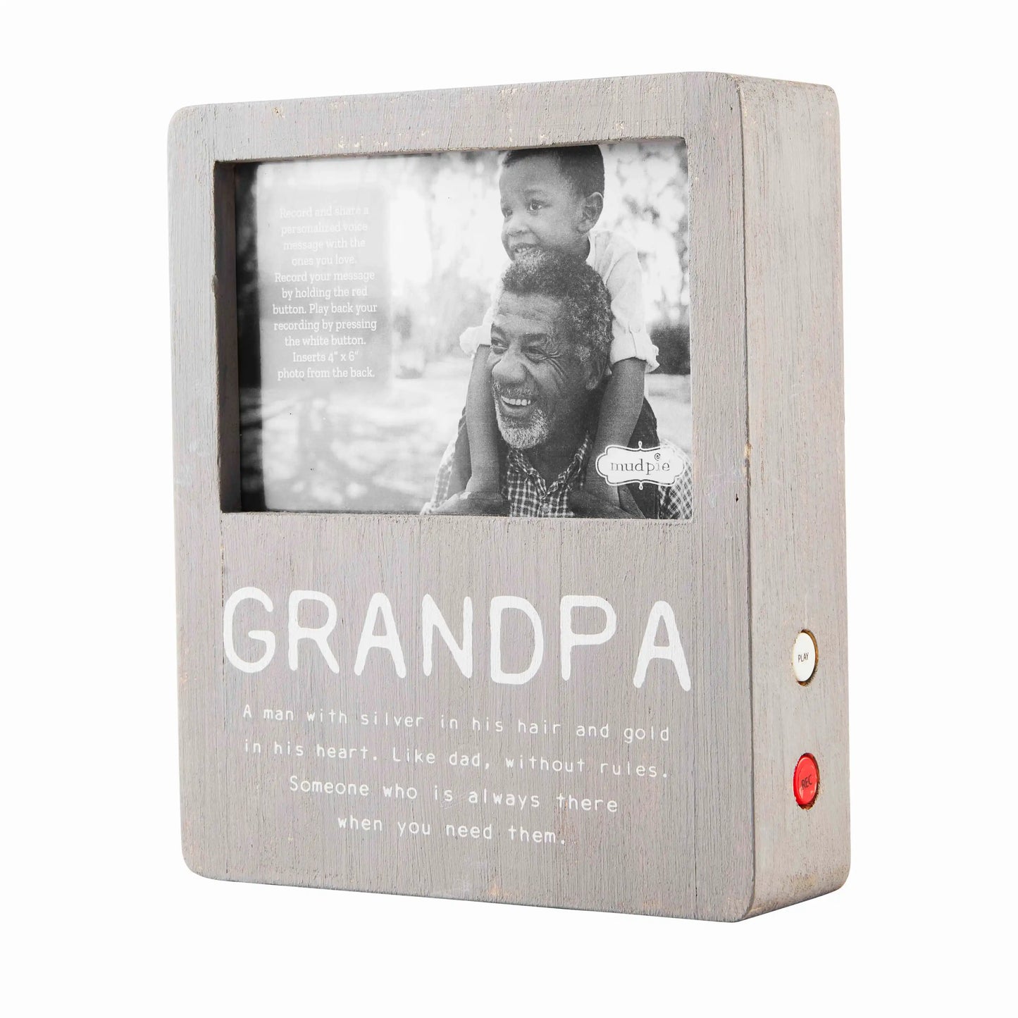 Grandpa Voice Recorder Frame