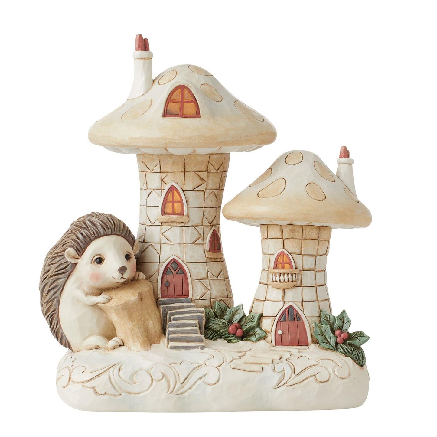 Holiday Wishes From Our Home Figurine