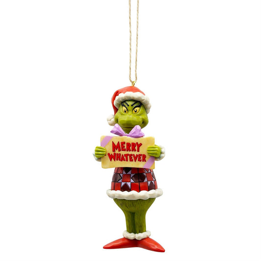 Grinch Merry Whatever Ornament