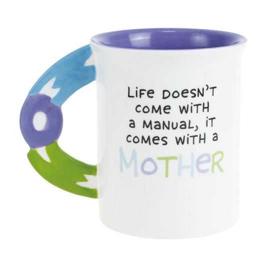 Mother World Sculpted Mug