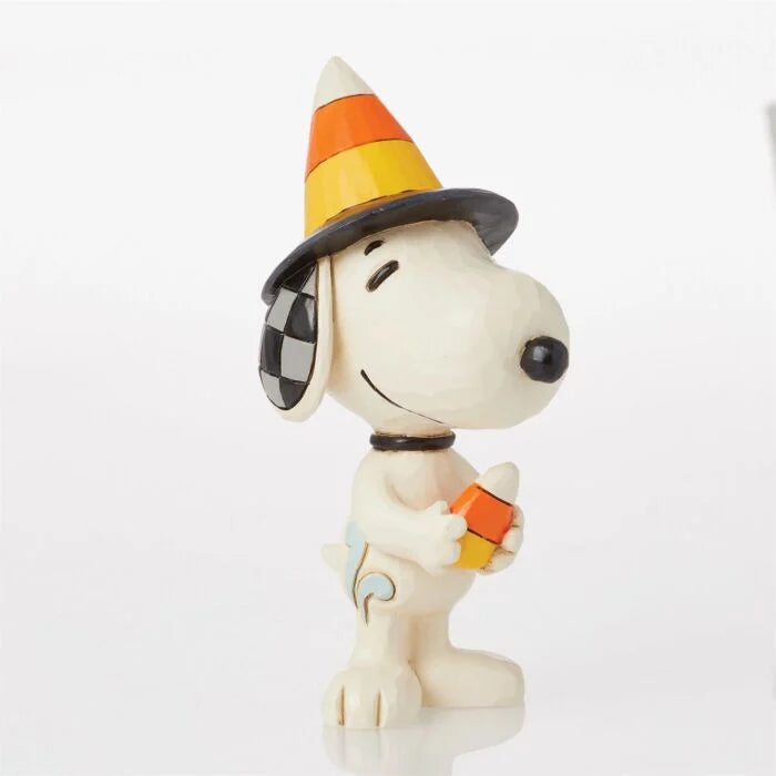 Snoopy Candy Corn Hat Mini Figurine