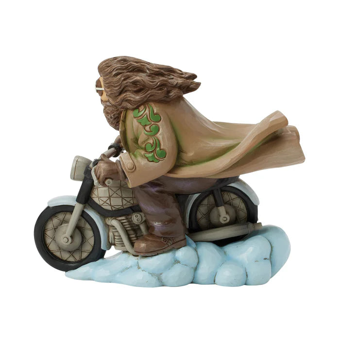 Hagrid On Bike Figurine