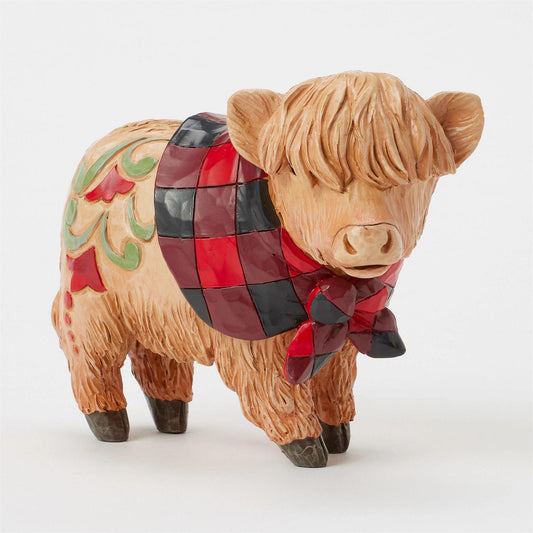 Moo-Ti-Ful Christmas Figurine