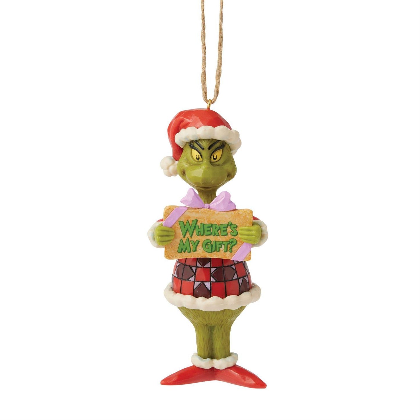 Grinch Where's My Gift Ornament