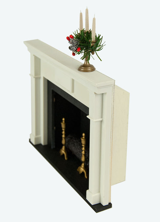 Fireplace And Candlestick