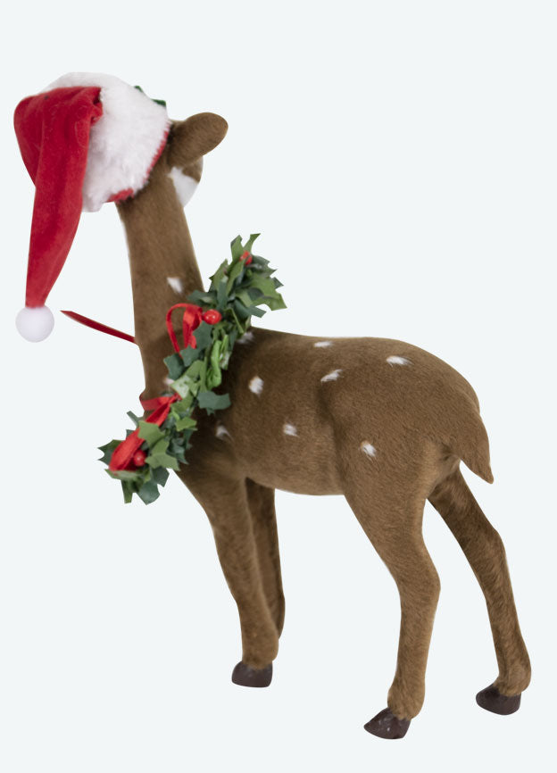 Reindeer With Wreath