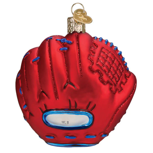 Philles Baseball Mitt Ornament