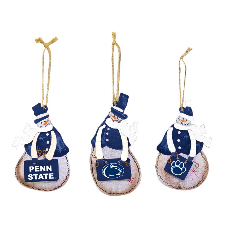 Penn State Snowman Ornament