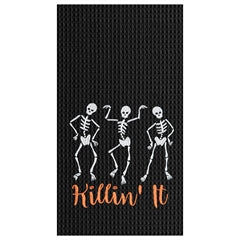 Killin' It Skeleton Towel