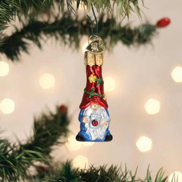 Gumdrops Mini Garden Gnome Ornament