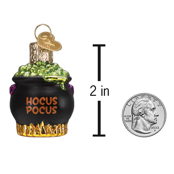 Gumdrops Mini Halloween Cauldron Ornament