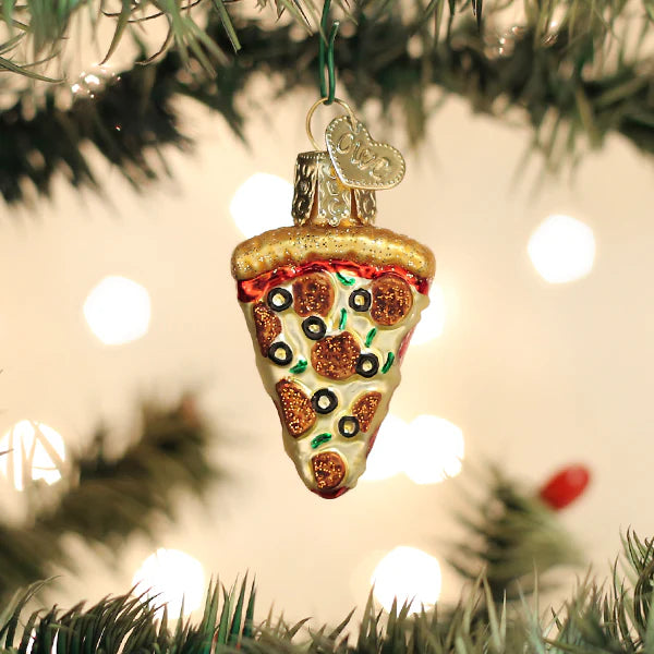 Gumdrops Mini Pizza Slice Ornament