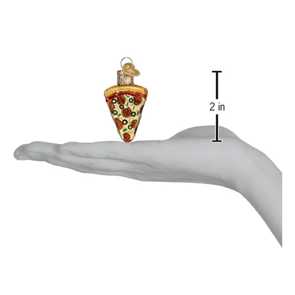 Gumdrops Mini Pizza Slice Ornament