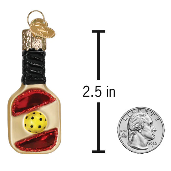 Gumdrops Mini Pickleball Paddle Ornament