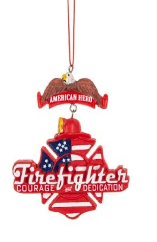 Firefighter Hat Ornament