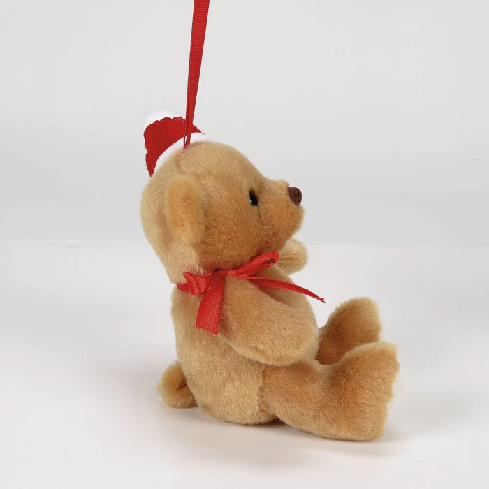 Cinnamon Hollyjolly Boyds Bears Plush Ornament