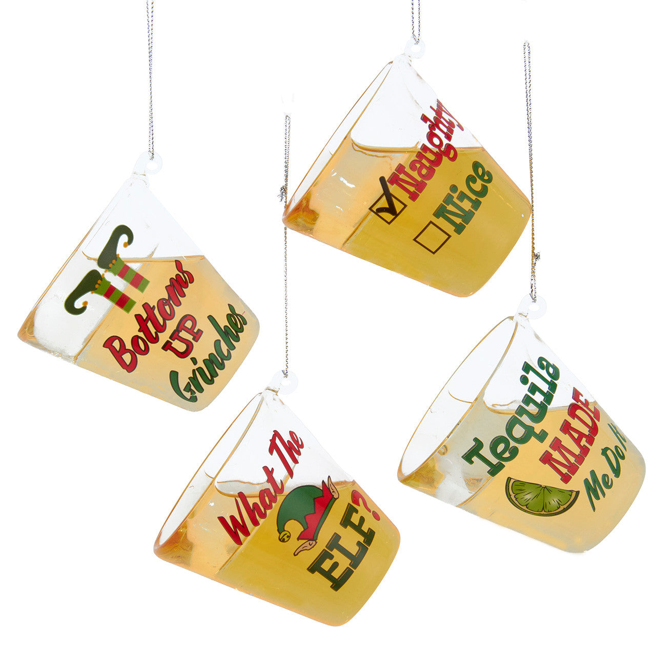 Tequila Shot Glass Ornament