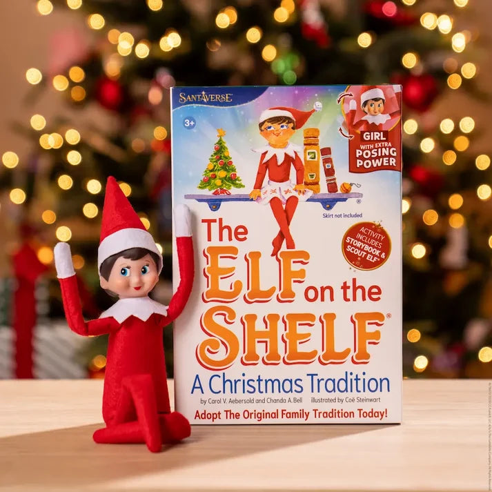 The Elf on the Shelf Girl with Blue Eyes