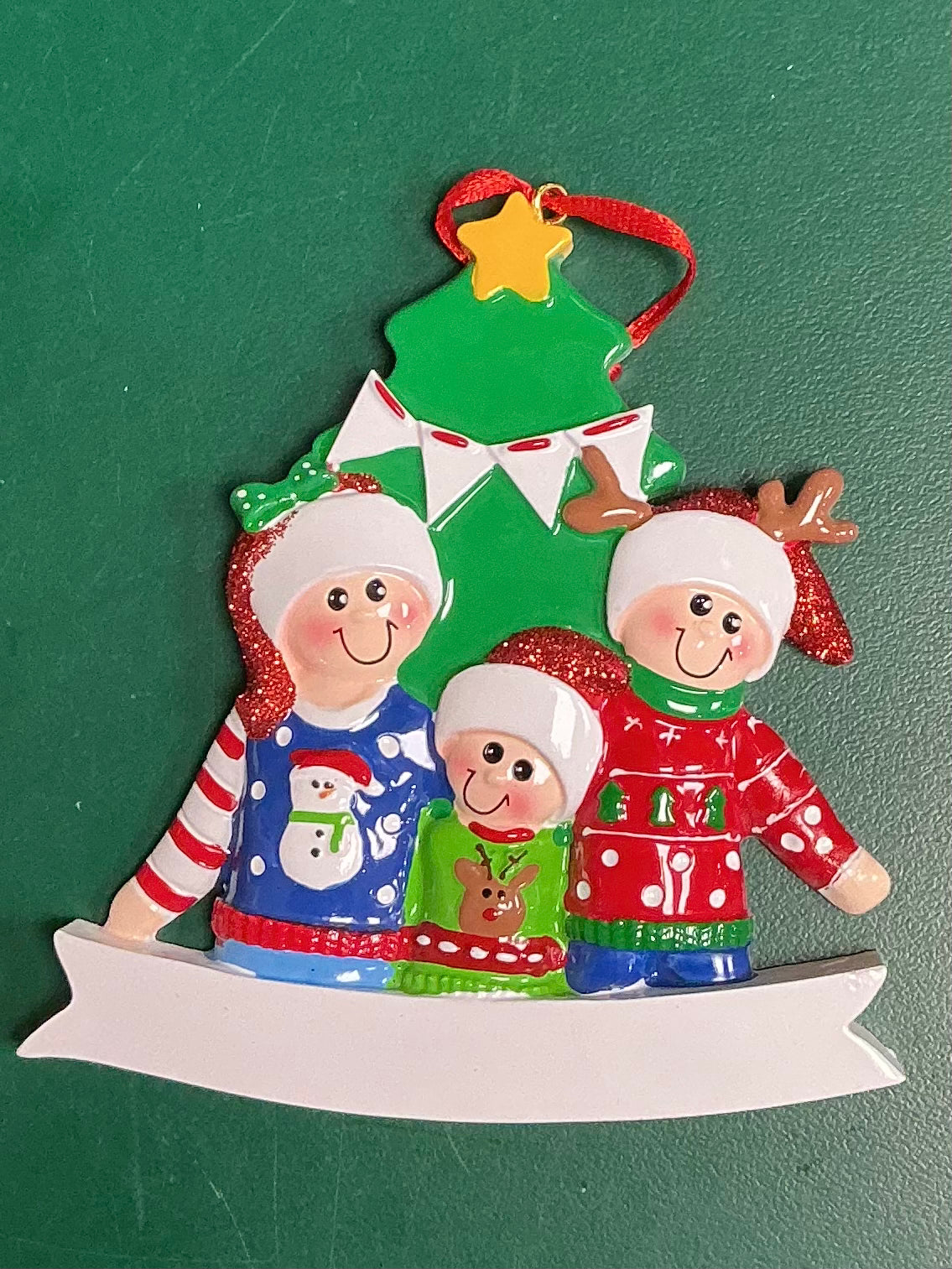 Proud Ugly Sweater Family of Three