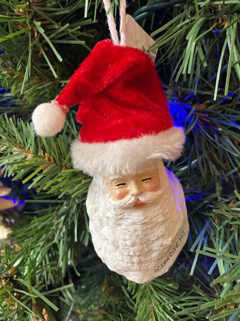 Oyster Santa Ornament