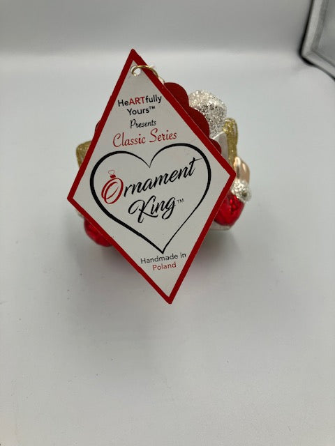 The List Glass Ornament