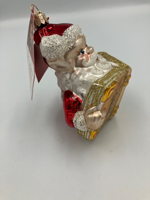 The List Glass Ornament