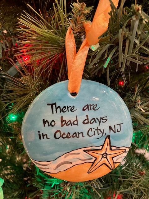 No Bad Days In OCNJ Ornament