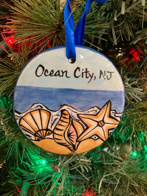 OCNJ Sea Shells Ornament
