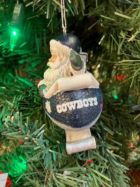 Cowboys Football Sleigh Ornament