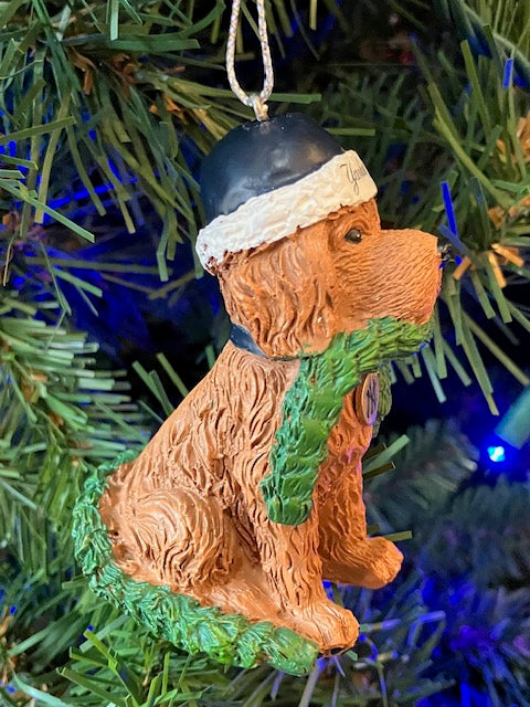 Yankees Dog Ornament