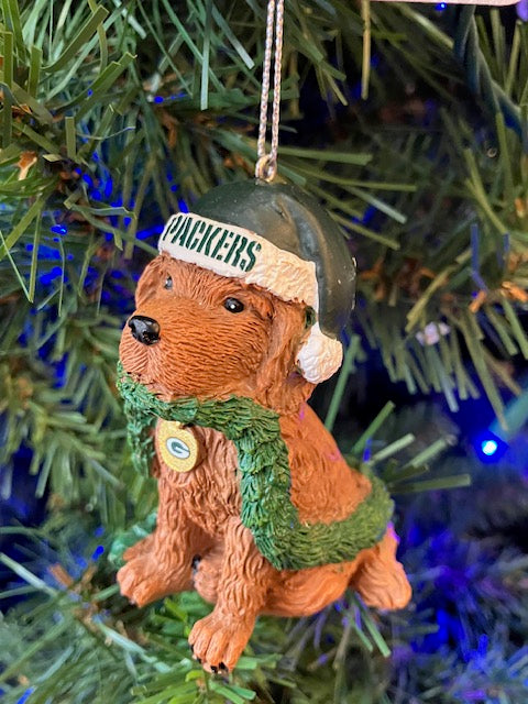 Packers Dog Ornament