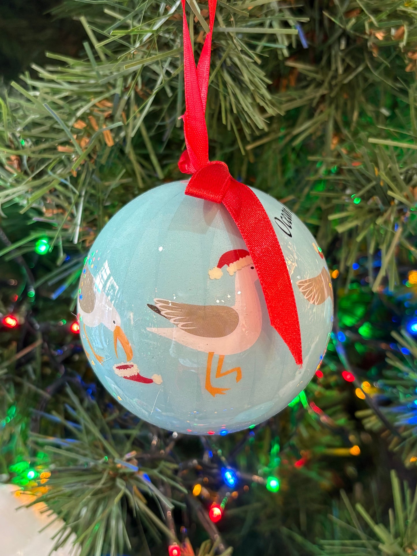 Seagulls Ball Ornament