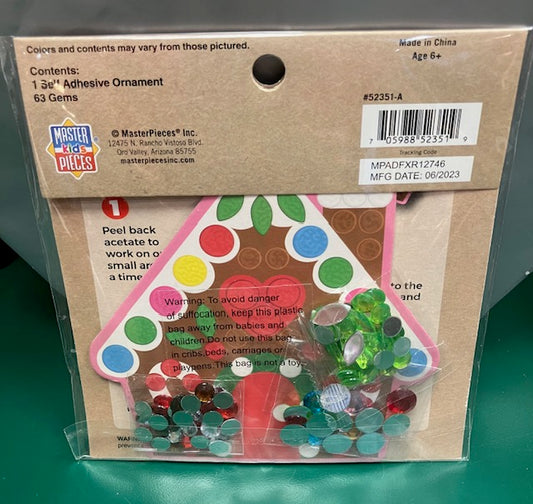 Sparkle House Ornament