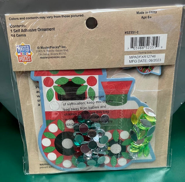 Sparkle Train Ornament