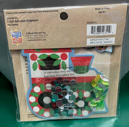 Sparkle Train Ornament