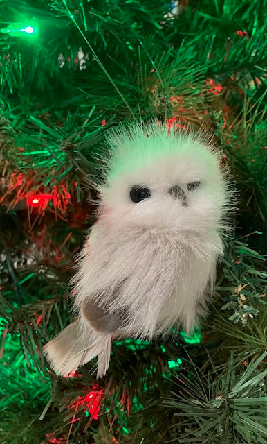 Gray Owl, Left Ornament