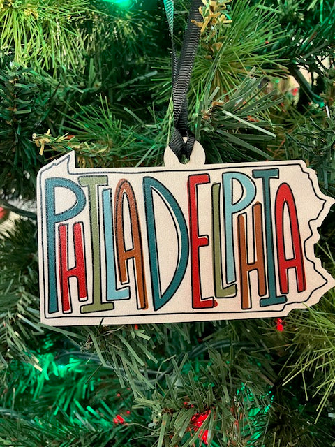 Philadelphia PA Ornament
