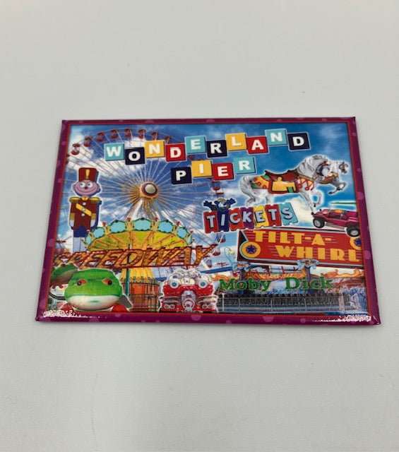 Wonderland Pier Magnet