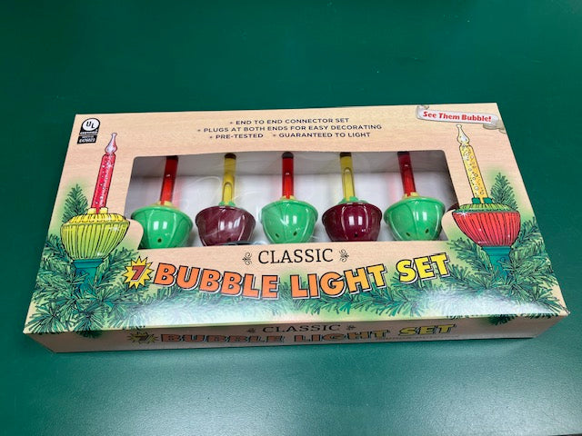7/L Bubble Light Set