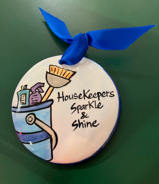 Housekeepers Sparkle Ornament