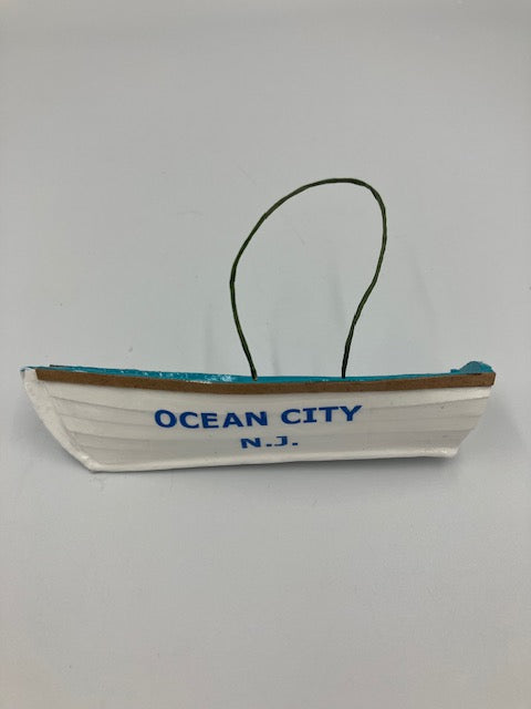 OC Lifeguard Boat Ornament