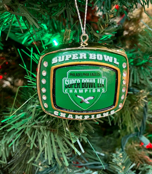 Eagles Super Bowl Ring Ornament